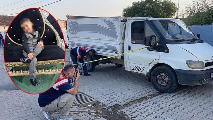 Akrabalarının nişanına giden 4 yaşındaki Enes, kamyonet kasasından düşerek öldü