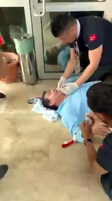 Azerbaycan Muaythai Federasyon Başkanı Antalya'daki şampiyonada bıçaklandı