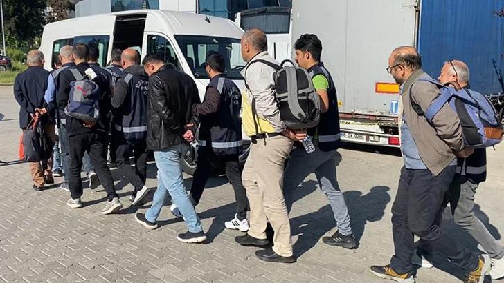 Samsun merkezli 3 ildeki ‘Maydonoz Döner’ operasyonunda 7 şüpheli adliyede