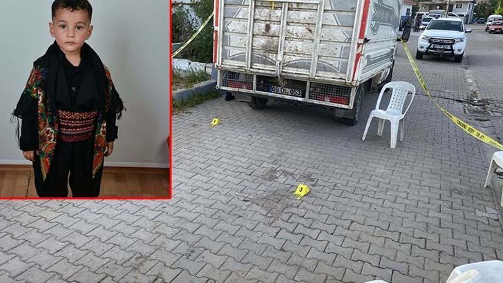 Enes, akrabasının manevra yaptığı kamyonetin altında kalıp, ölmüş