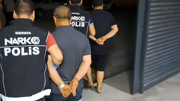 Mersin'de 'uyuşturucu'ya 2 tutuklama