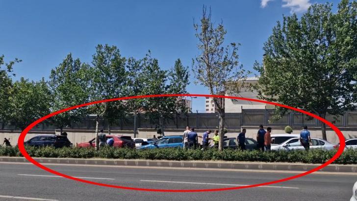 Diyarbakır'da zincirleme kaza; 6 yaralı