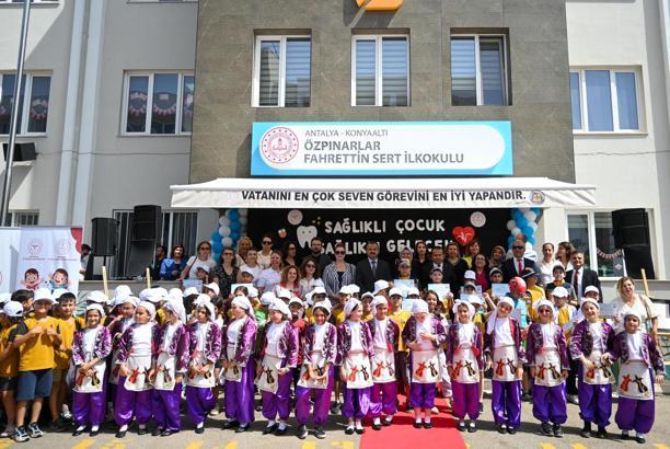 Okulda 'Sağlıklı Çocuk, Sağlıklı Gelecek' eğitimi