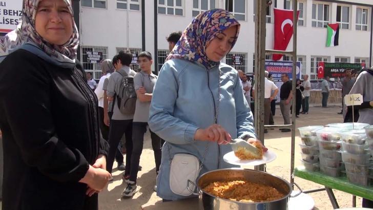 Reyhanlı’da Filistin’e destek kermesi