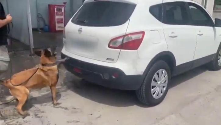 Stepne lastiklerde 5,5 kilo esrar ele geçirildi; 1 şüpheli tutuklandı