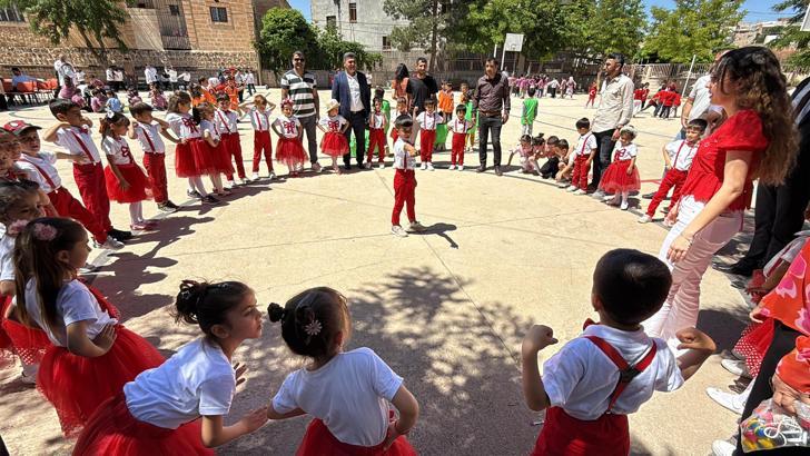 Midyat’ta ilkokul öğrencilerine ‘Geleneksel oyun şenliği’ etkinliği