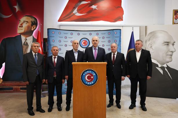 Kurtulmuş: Kamu işçilerimizin hak ettikleri emeklerinin karşılığı olan payı almalarını arzu ederiz