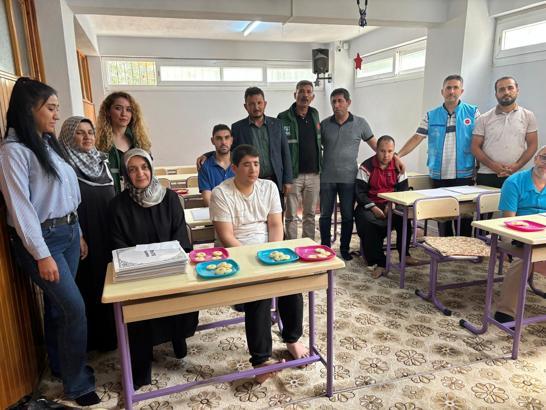 Görme engelli bireyler için düzenlenen kuran kursu tamamlandı