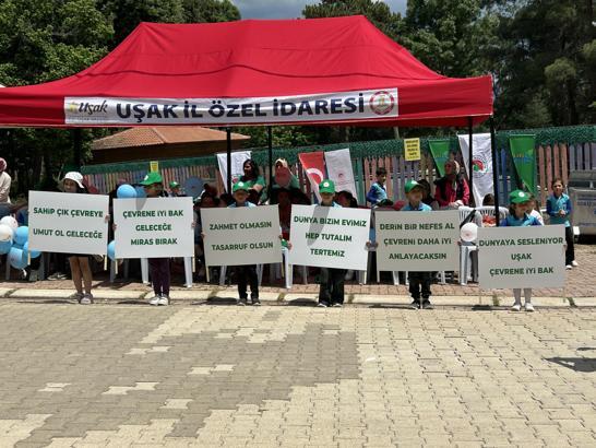 Uşak'ta Çevre Haftası etkinliği düzenlendi