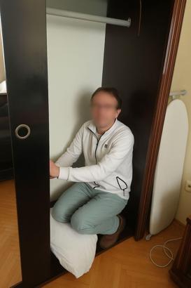 10 suçtan aranan hükümlü, evindeki kıyafet dolabında yakalandı