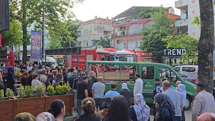 Çekmeköy'de bir binanın 3'üncü katındaki yangında 1 kişi hayatını kaybetti