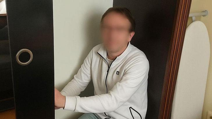 10 suçtan aranan hükümlü, evindeki kıyafet dolabında yakalandı