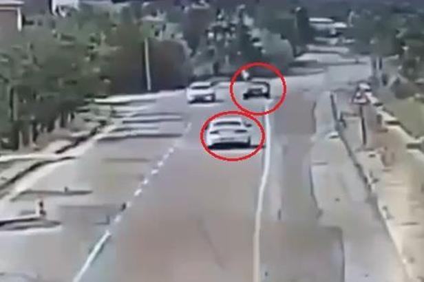 Kayseri'de 2 kişinin öldüğü kaza kamerada