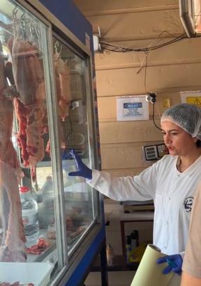 Zabıtadan kasap denetimi