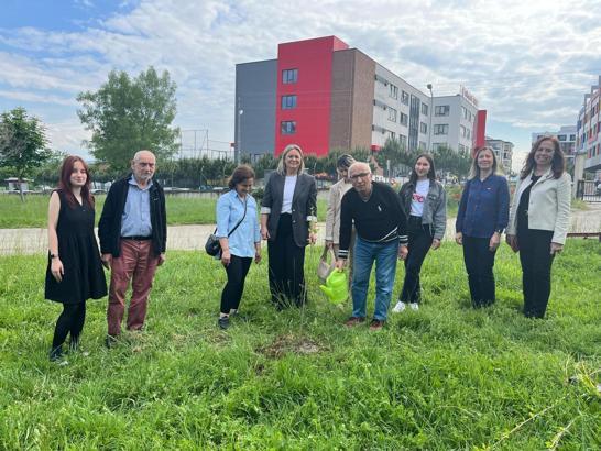 OMÜ, Çevre haftasını huzurevinde yaşlılarla birlikte kutladı