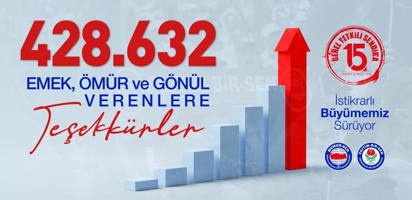 Eğitim-Bir-Sen, 14'üncü kez toplu sözleşme masasının yetkili sendikası oldu