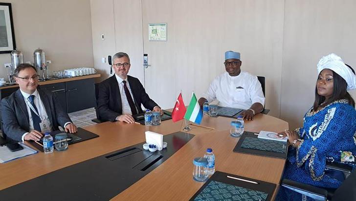 Dışişleri Bakan Yardımcısı Duran, İstanbul'da Türkiye-Sierra Leone Yatırım Forumu'na katıldı