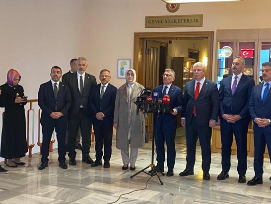 Kurtulmuş, TBMM Başkanlığı'na aday gösterildi