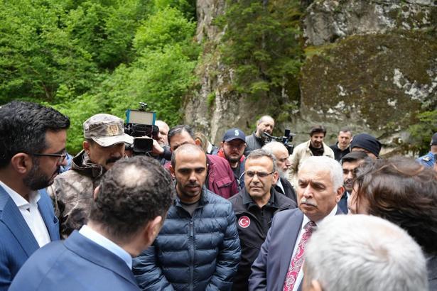 Derede kaybolan Faisal'i arama çalışmalarında 5'inci gün (2)