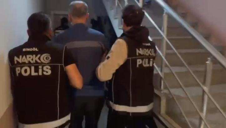 Bingöl'de uyuşturucu operasyonunda 1 tutuklama