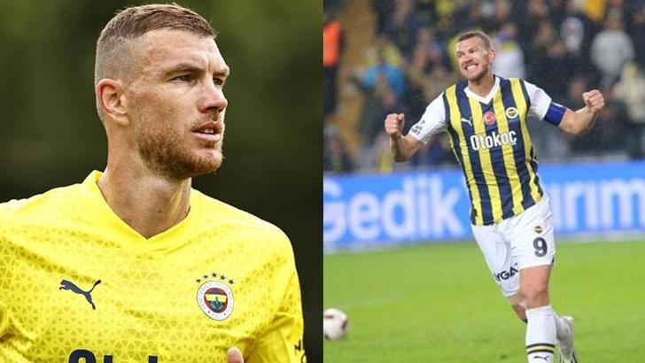 Edin Dzeko, Fenerbahçe'ye veda etti
