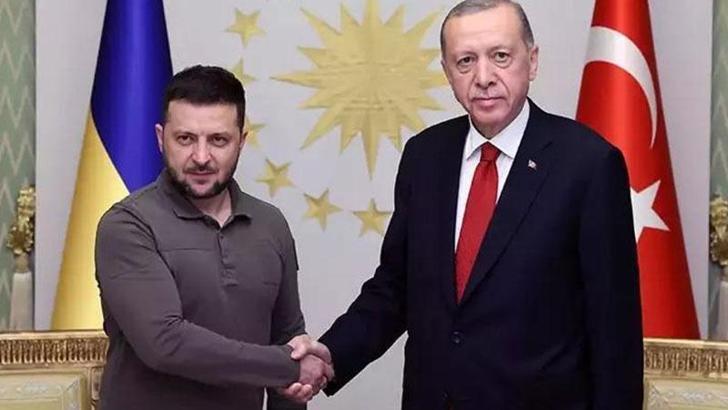 Cumhurbaşkanı Erdoğan, Zelenskiy ile telefon görüşmesi yaptı