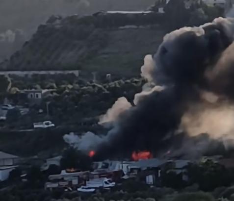 Hatay'da, tekstil fabrikasındaki yangın söndürüldü