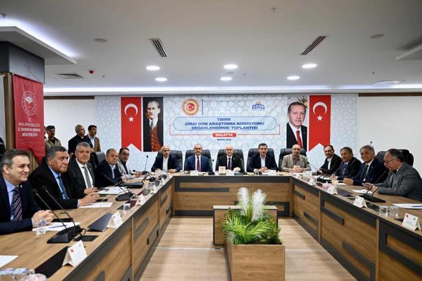 TBMM Zirai Don Araştırma Komisyonu heyeti, Malatya'da