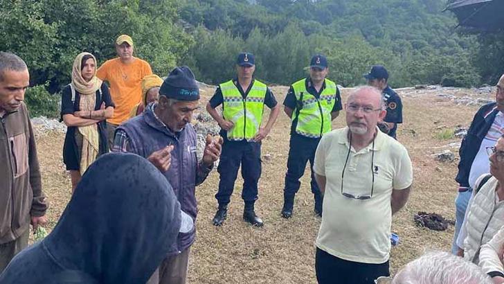 Kaş'taki mermer ocağı davasına bilirkişi keşfi