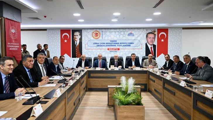 TBMM Zirai Don Araştırma Komisyonu heyeti, Malatya'da