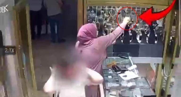Müşteri gibi geldiği kuyumcu dükkanından altın bileklik çaldı