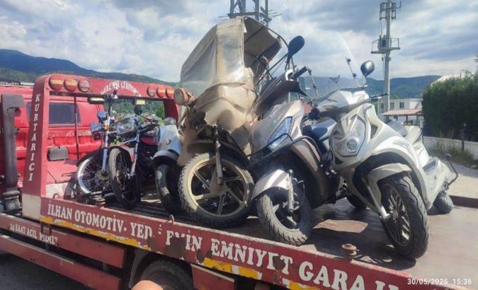 Sakarya'da bir haftada 30 motosiklet trafikten men edildi