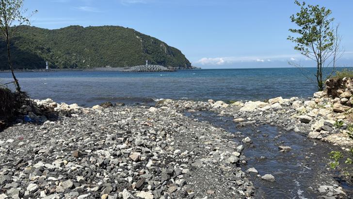 Amasra'da denizde kirlilik