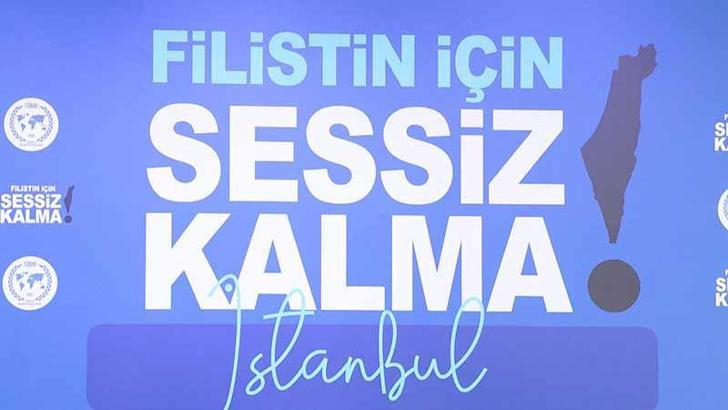 'Filistin İçin Sessiz Kalma' programı başladı