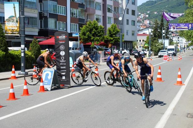 Ordu’da 6’ncı triatlon heyecanı başladı