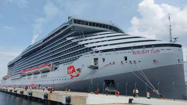 Bodrum’a denizden 2 bin 539 turist geldi