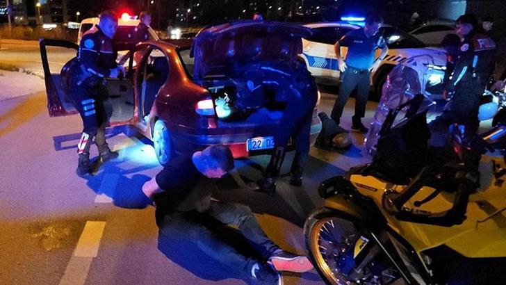 'Dur' ihtarına uymayan otomobildekilerden biri: Ben kaçmadım, neden kaçayım, şoför kaçtı