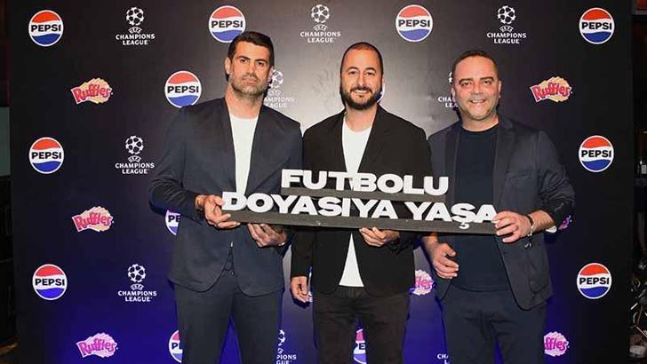 Futbolseverler, UEFA Şampiyonlar Ligi finalini Volkan Demirel ve Semih Şentürk ile birlikte izlediler