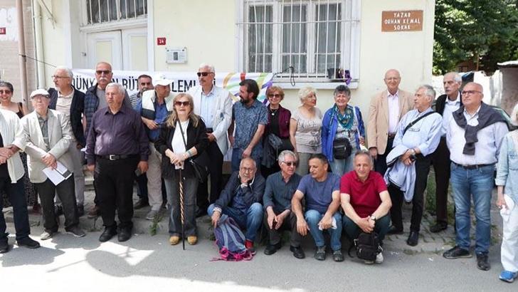 Orhan Kemal, ölümünün 55'inci yıl dönümünde evinin önünde anıldı