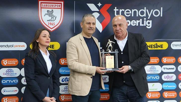 Samsunspor’a bağımlılıkla mücadele ödülü