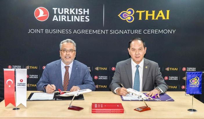 THY ve Thai Havayolları ortak iş anlaşması imzaladı