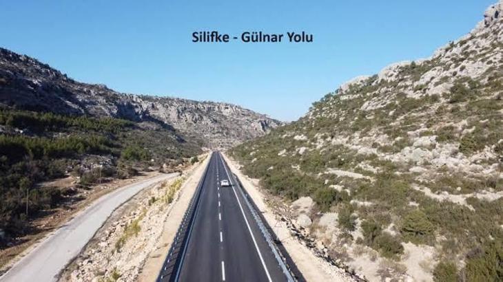 Silifke-Gülnar yolu yeniden trafiğe açıldı