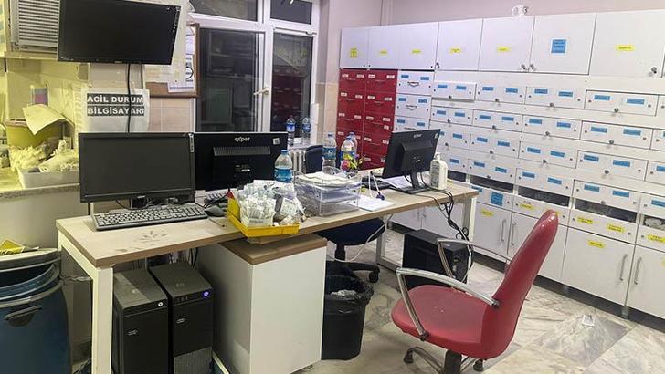 Hastanenin acil servisinde tıbbi dolum sırasında şişe patladı: 1 yaralı