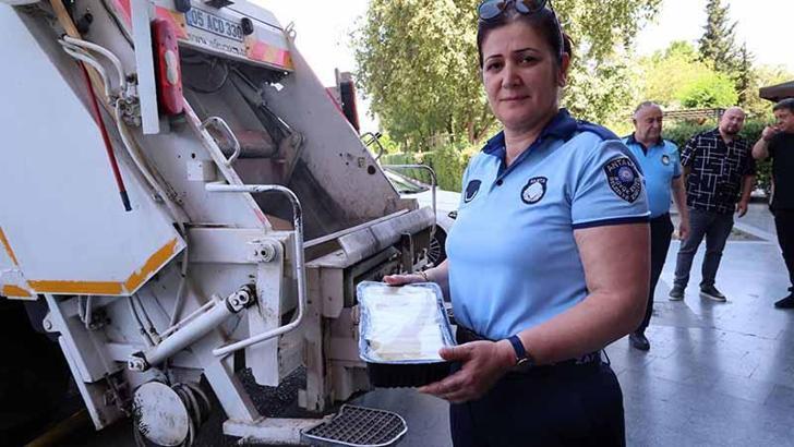 Terminalde usulsüz taşınan 700 kilo peynir imha edildi