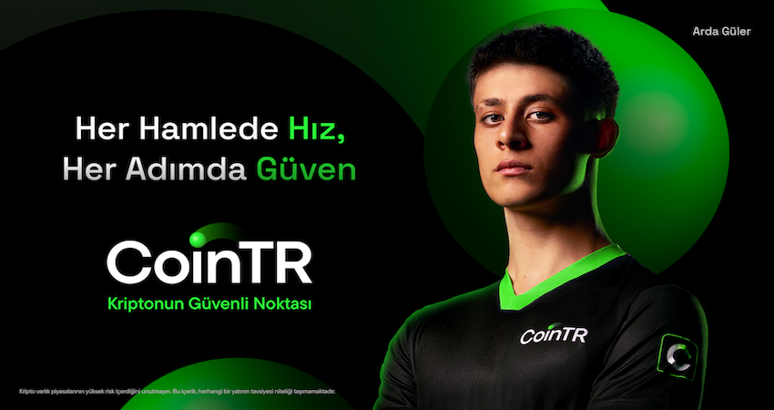 Arda Güler, CoinTR'nin marka yüzü oldu