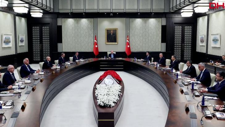 Cumhurbaşkanı Erdoğan başkanlığındaki Kabine Toplantısı başladı