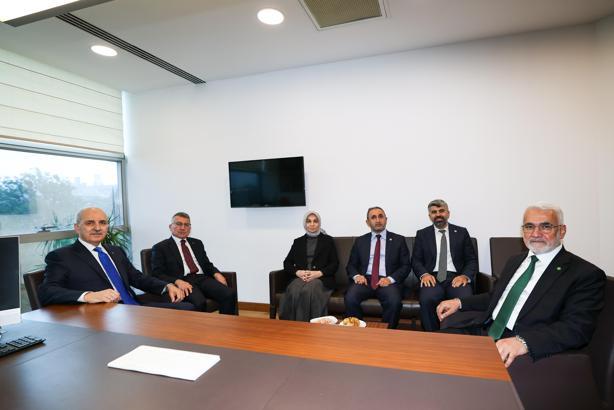 TBMM Başkanı Kurtulmuş, Yapıcıoğlu'nu ziyaret etti (4)