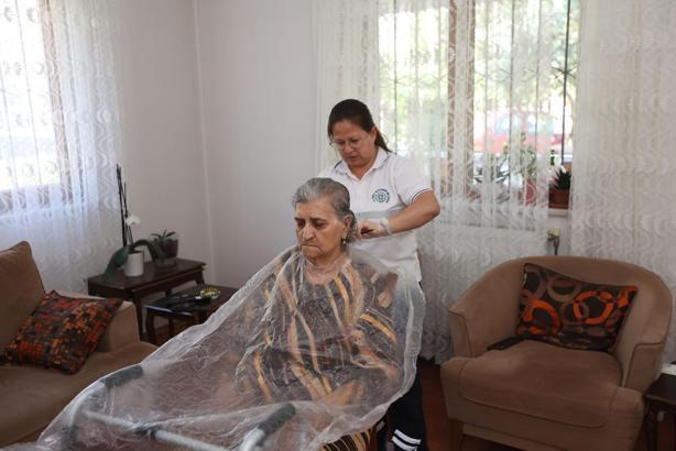 Muğla'da bayram öncesi evde bakım hizmeti