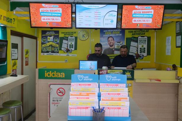 Süper Loto'nun 66 milyon liralık büyük ikramiyesi Antalya'ya isabet etti