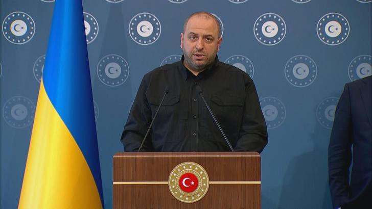 İstanbul - Ukrayna Savunma Bakanı Ümerov: Adımlar çok net: 'Ateşkes', 'İnsani adımların atılması' ve 'Liderler zirvesine hazırlık'